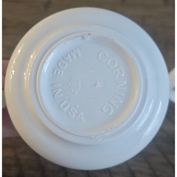 Lot of 2 CORNING Corelle SUMMER BLUSH Flower Pattern Coffee Tea Cups Made in USA - Picture 7 of 7